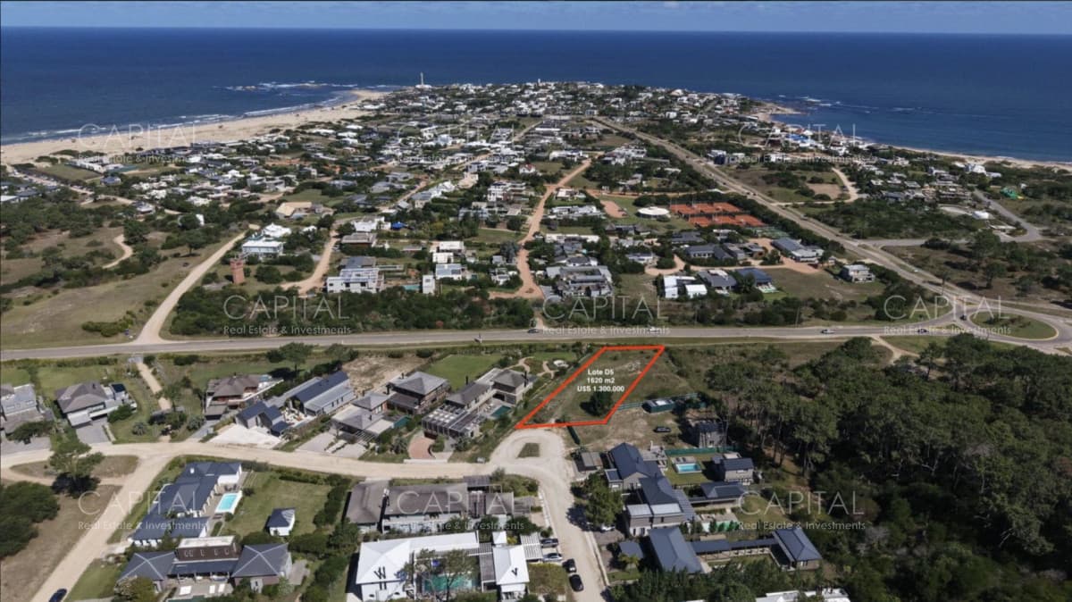 Lote en venta en barrio cerrado Pinar del Faro en José Ignacio