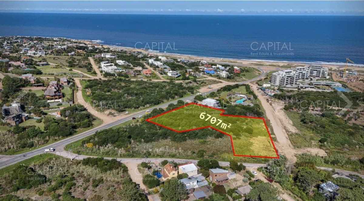 Lote en Venta sobre Ruta 104 Manantiales cerca del Mar