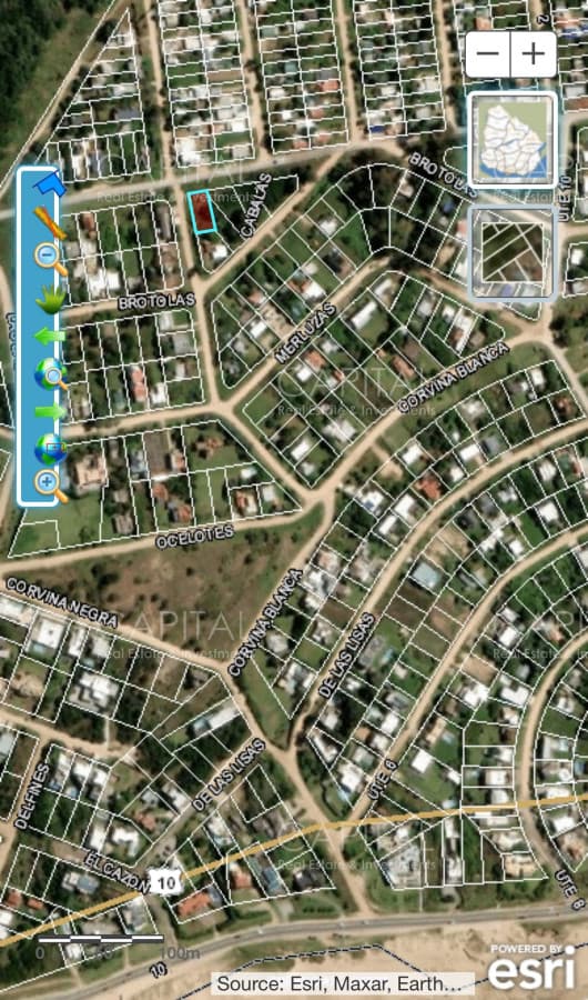 Lote en venta en el chorro