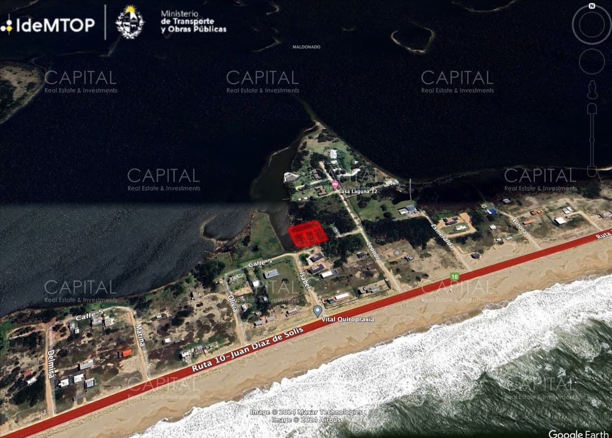Terreno en venta en Santa Monica, Jose Ignacio