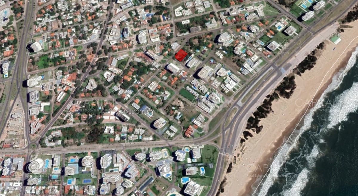 Terreno en venta, Playa Brava, Punta del Este.