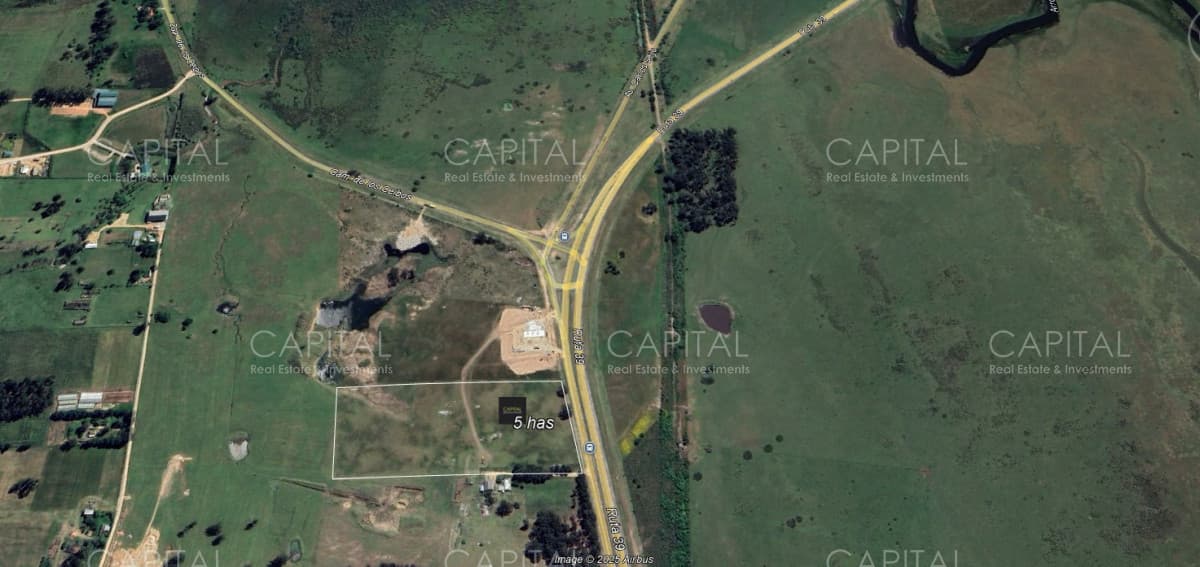 Terreno de 50000 m2 sobre ruta 39 y con. de los Ceibos