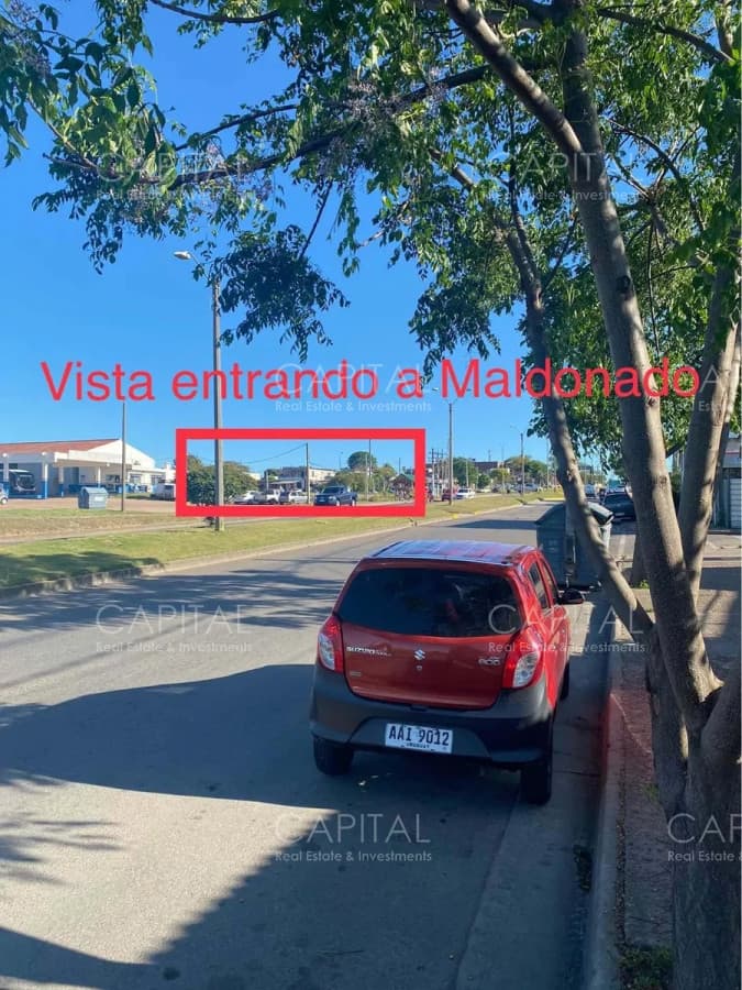 Terreno en Maldonado con gran valor comercial
