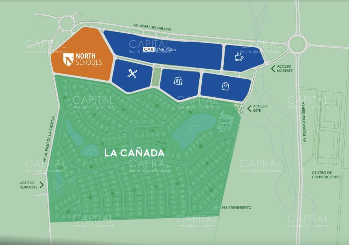 Terreno en venta en Barrio Privado Distrito 52 - La Cañada