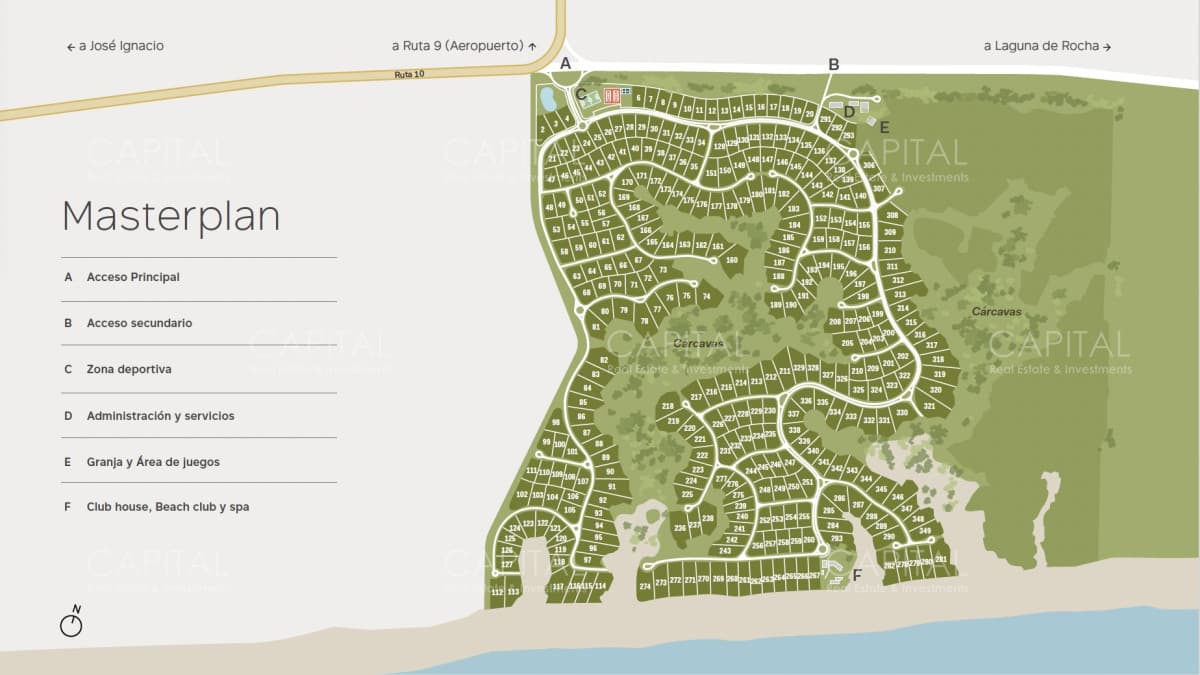 Lote en venta en Barrio Privado Las Garzas, Garzón, José Ignacio
