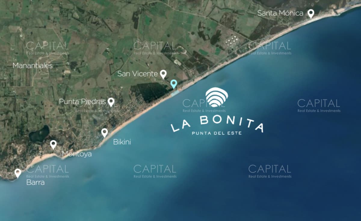 Lote sobre la playa en San Vicente Jose Ignacio