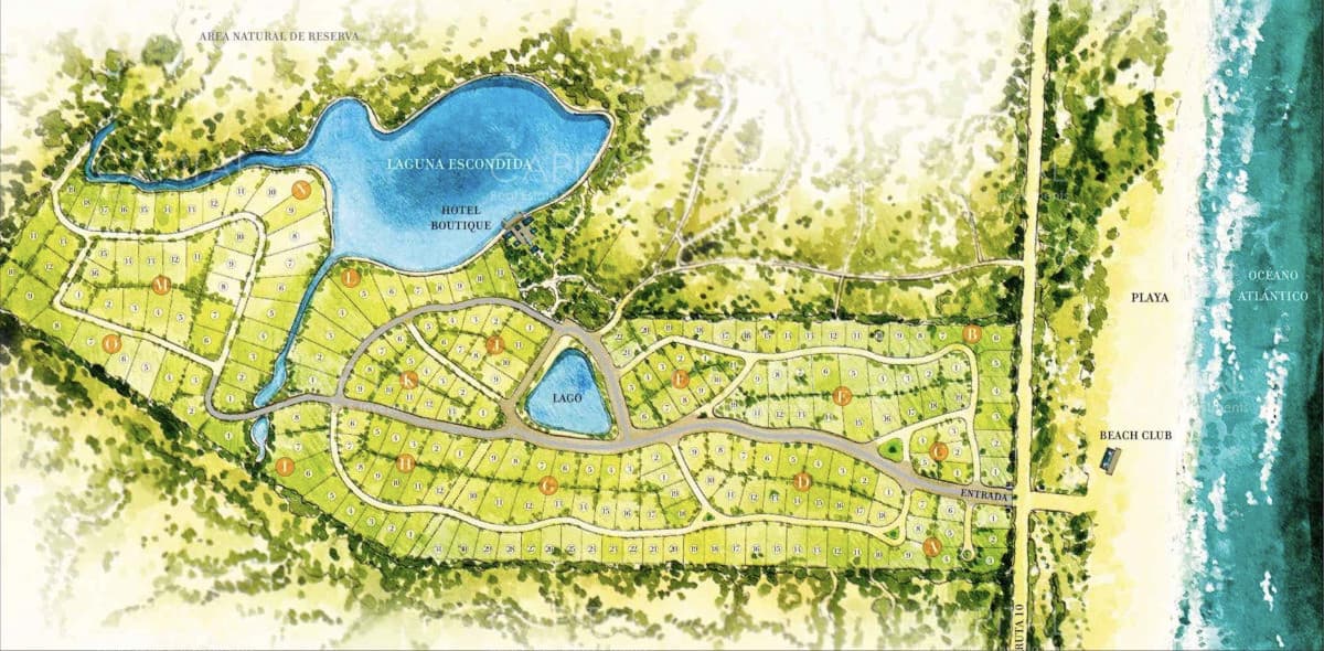 Laguna Escondida barrio cerrado en Jose Ignacio