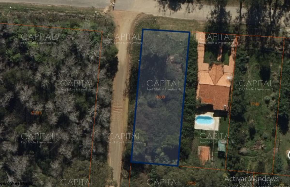 Venta de terreno de 1016 m2 en zona El Jaguel, Punta del Este