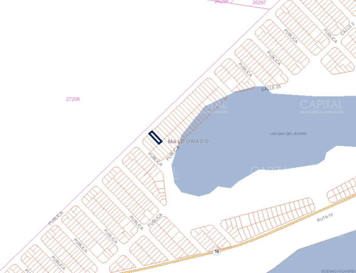 Terreno en venta en Santa Mónica
