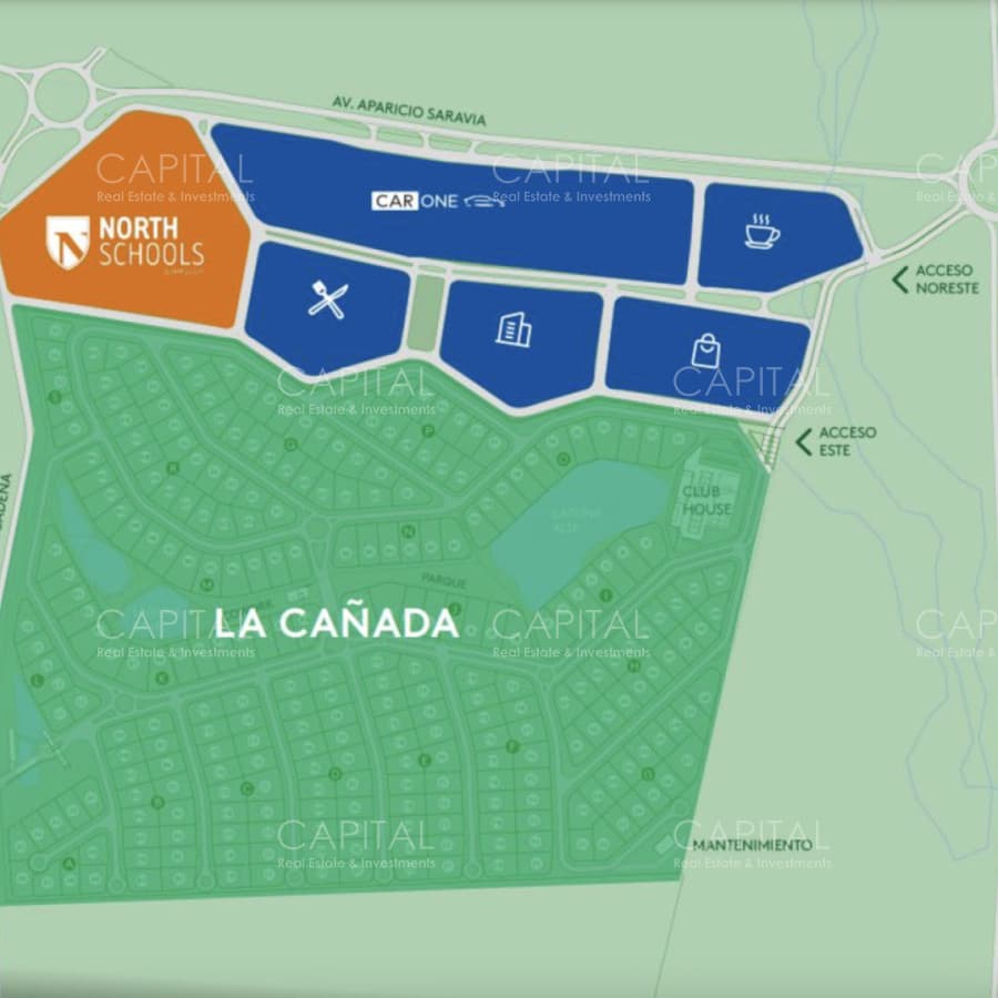 Terreno en venta en Barrio Privado La Cañada - Distrito 52