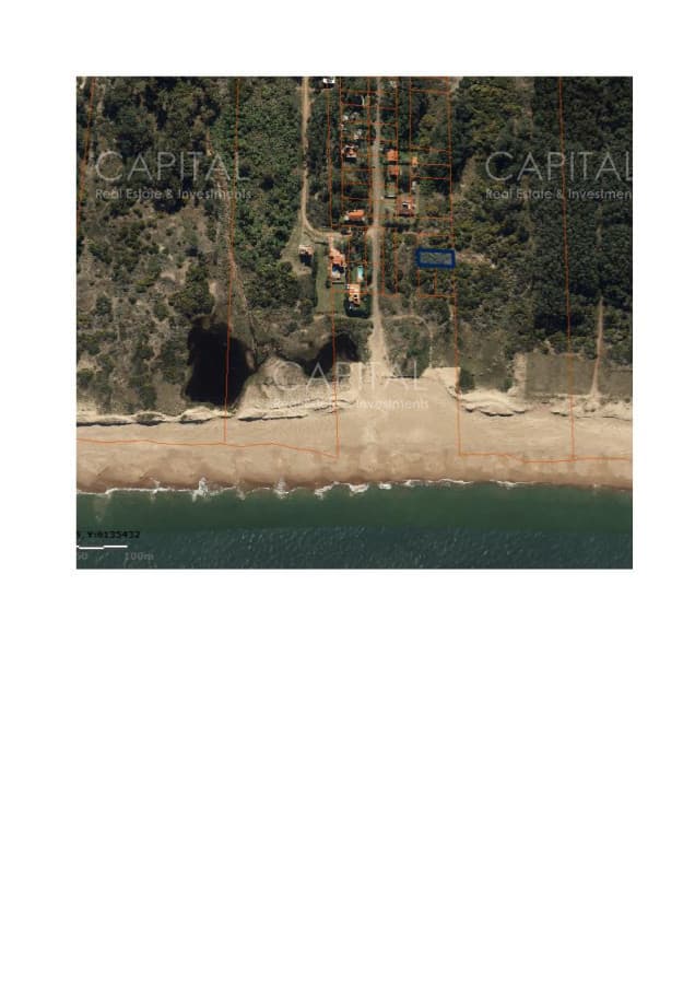 Venta de gran terreno sobre primera fila de Mar antes de las Grutas