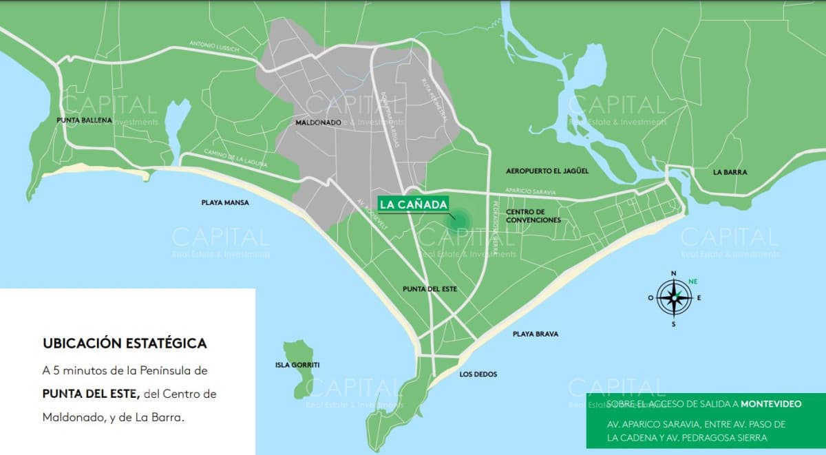 Terreno en venta en Barrio Privado La Cañada - Distrito 52
