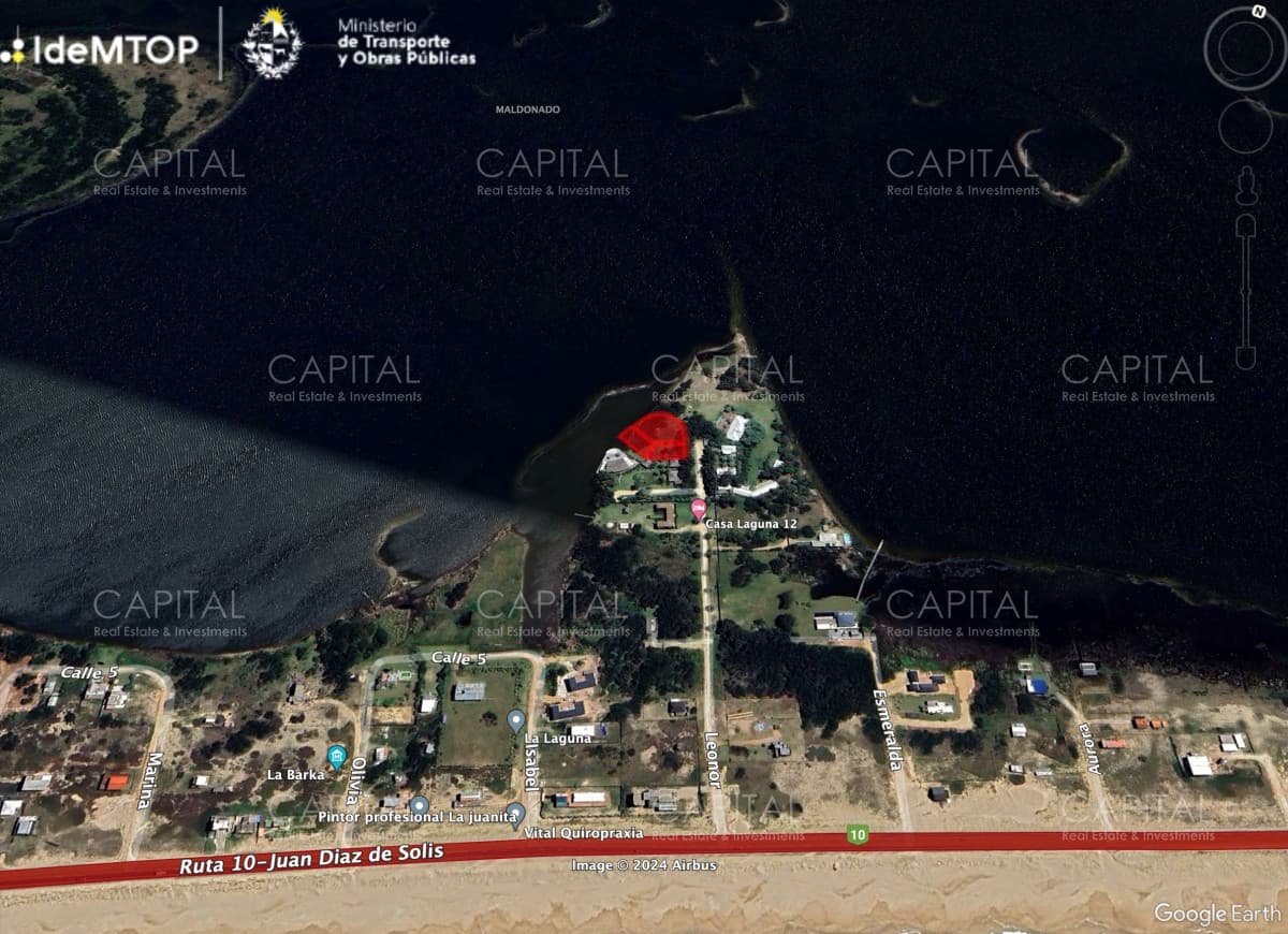 Terreno De 1341m2 En Venta En Santa Monica Jose Ignacio