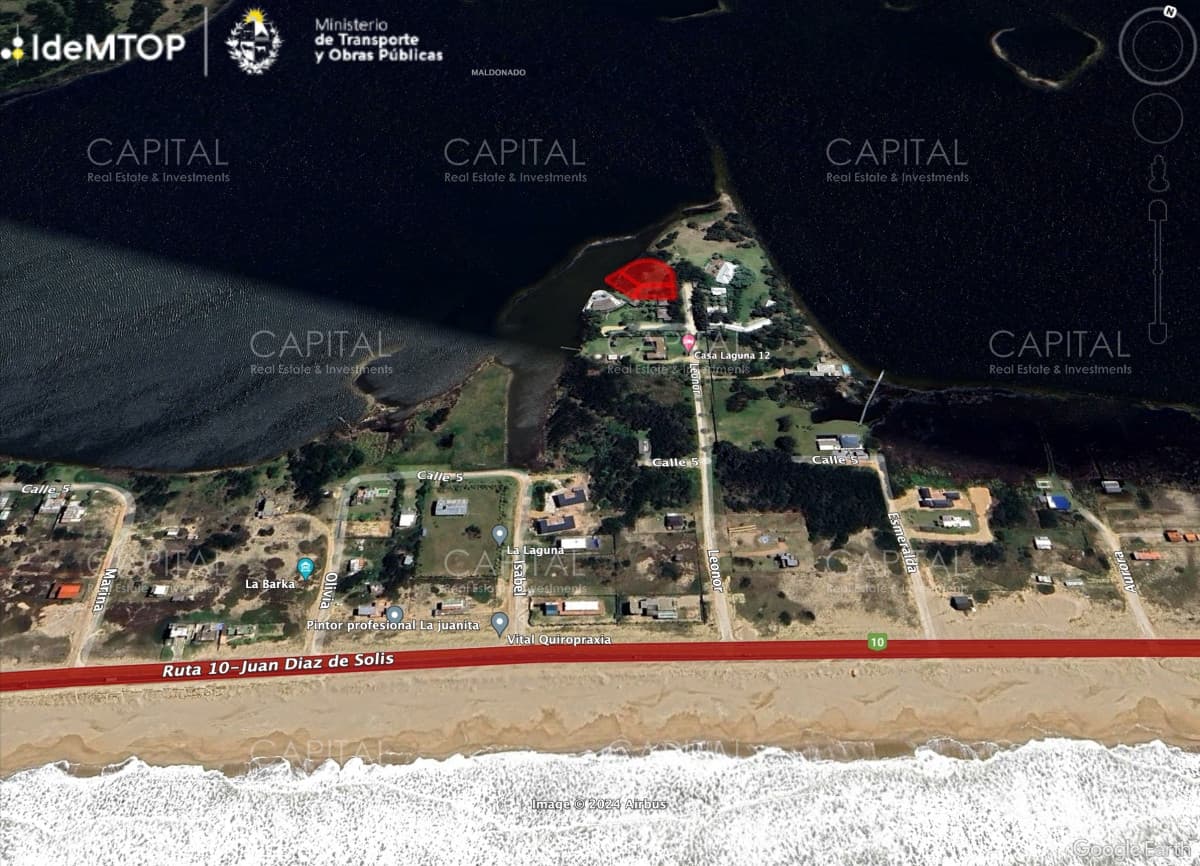 Terreno De 1341m2 En Venta En Santa Monica Jose Ignacio