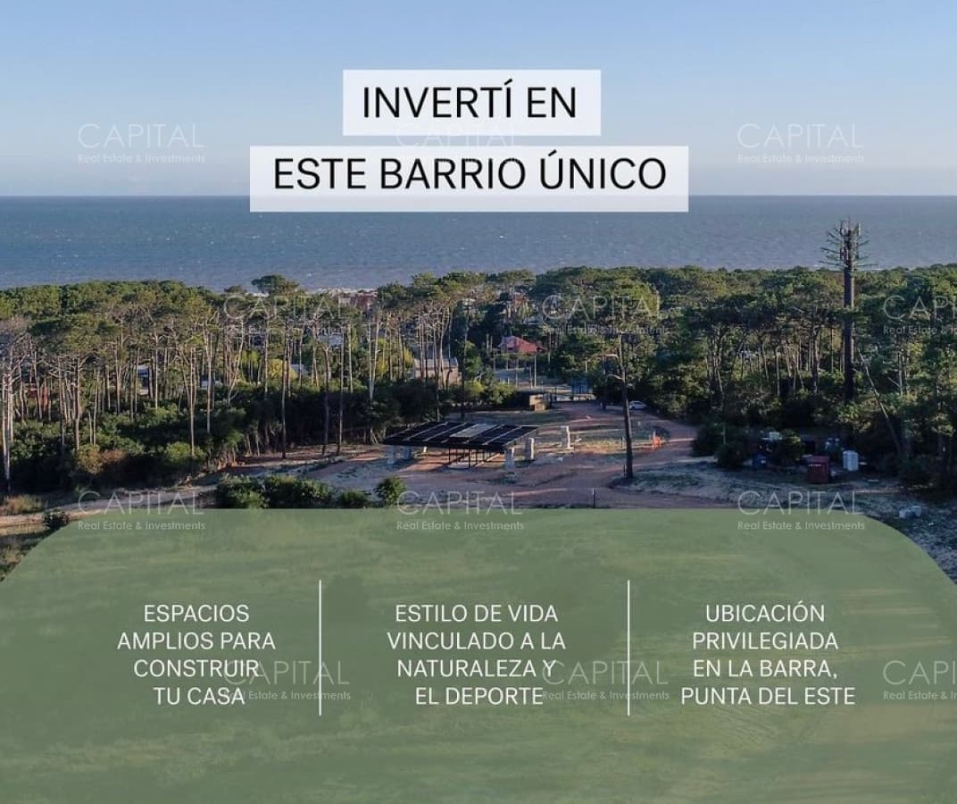 Lote en venta en Reserva Montoya próximo al mar