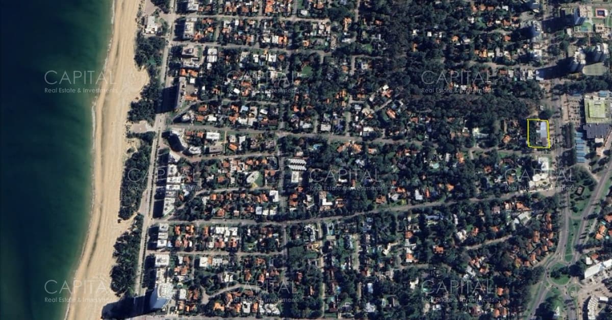Lote para desarrollo en altura en Roosevelt Punta del Este