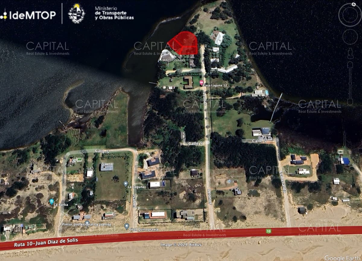 Terreno De 1341m2 En Venta En Santa Monica Jose Ignacio