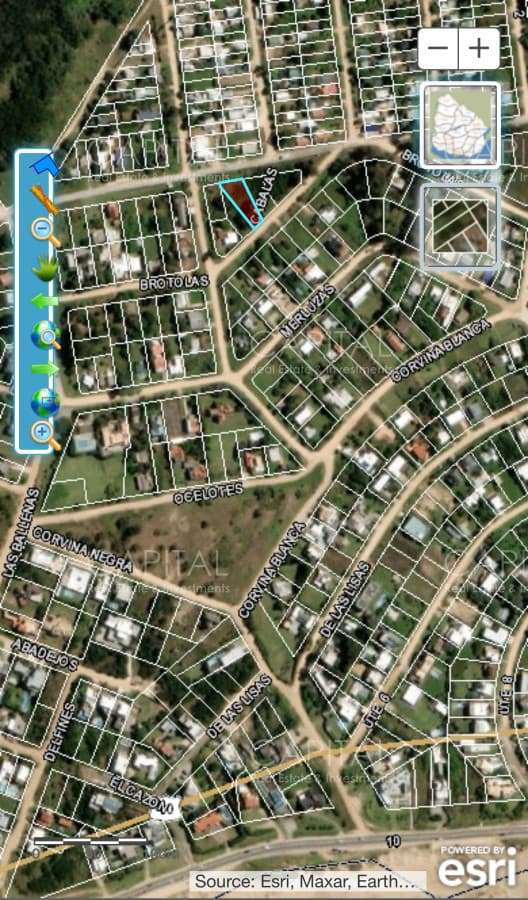 Lote en venta en el chorro