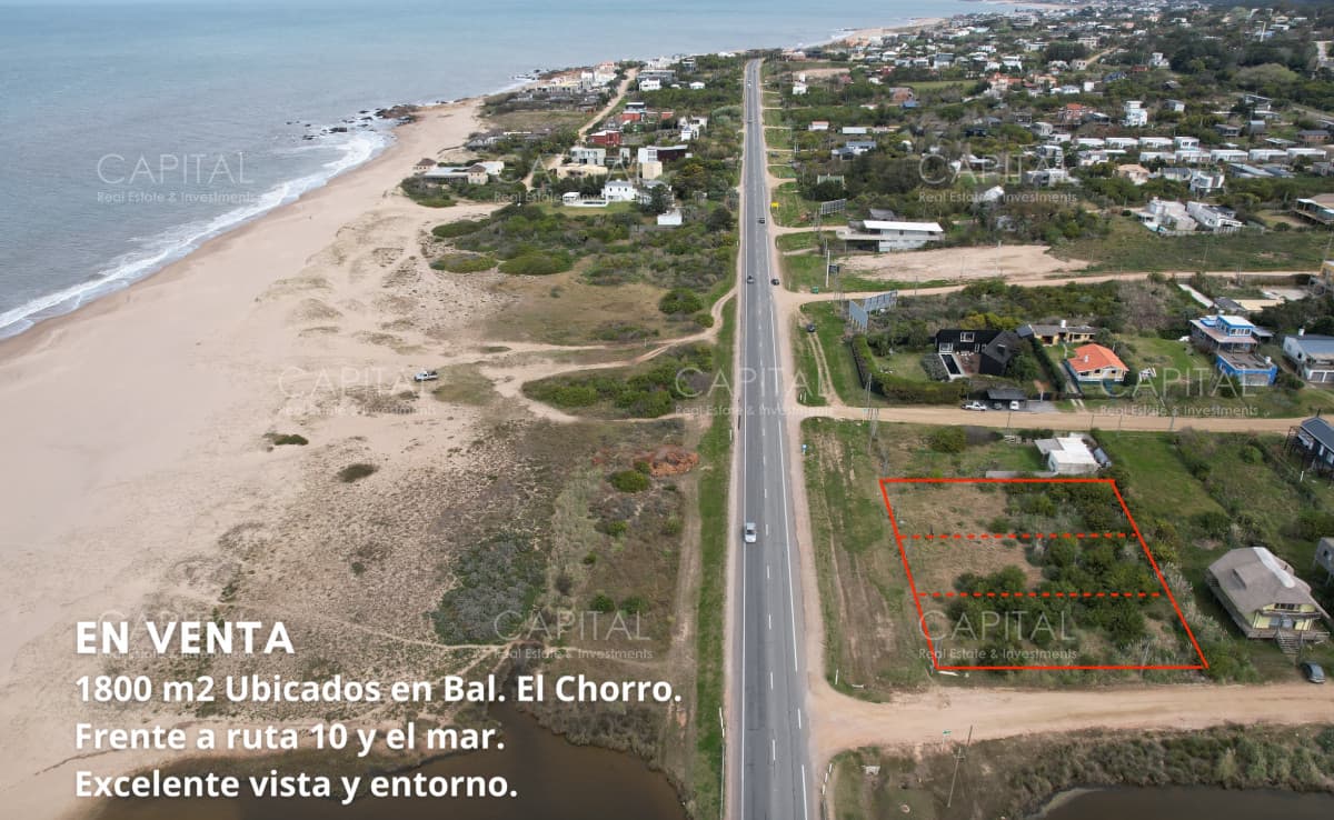 Terreno en el Chorro primera linea