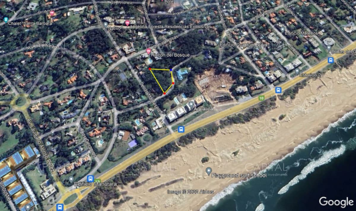 Lote Para Desarrollo en Punta del Este Playa Brava