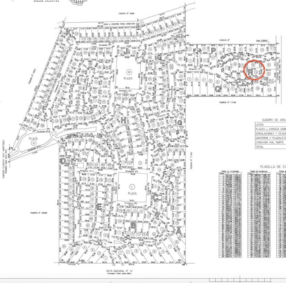 Terreno en venta en barrio privado Pinar del Faro en José Ignacio
