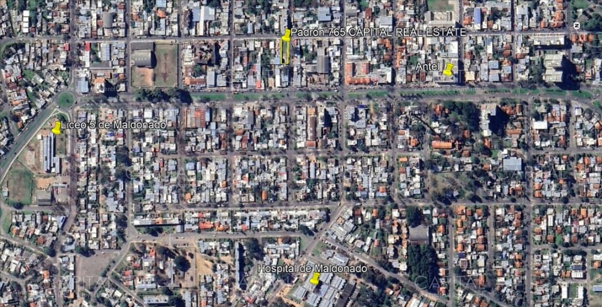 Lote apto para construir en altura en el Centro de Maldonado