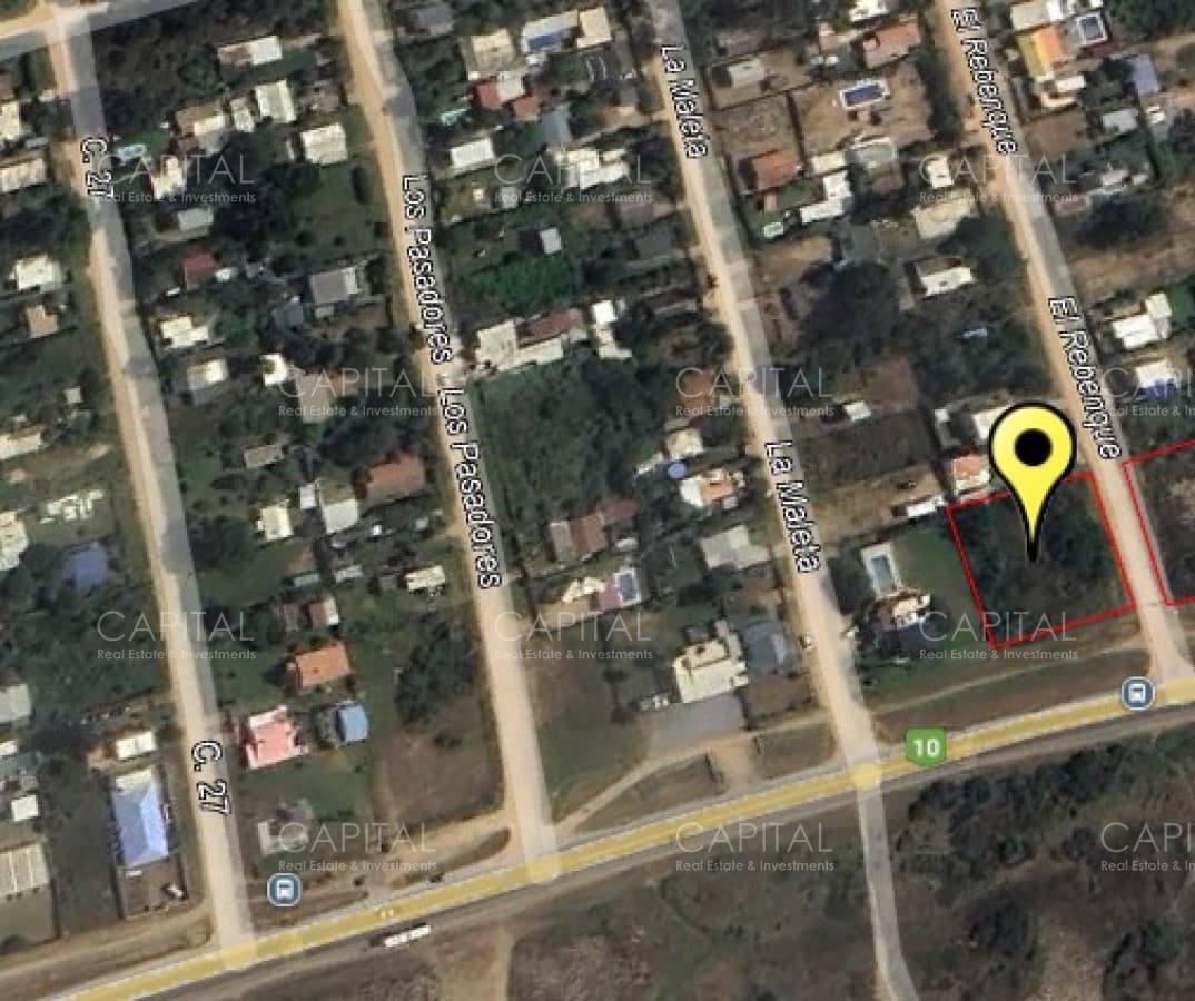 Lote en 1era línea b. Buenos Aires 600mts