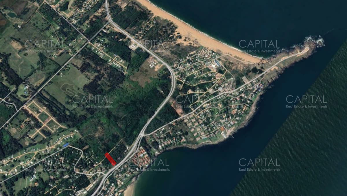 Terreno con vista al Mar ideal para proyecto en Punta Ballena