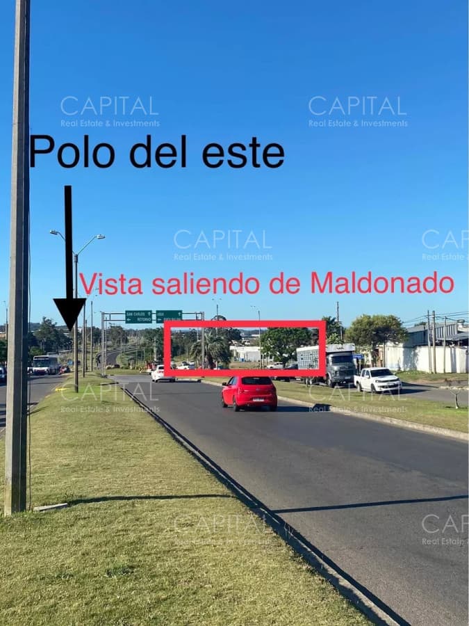Terreno en Maldonado con gran valor comercial