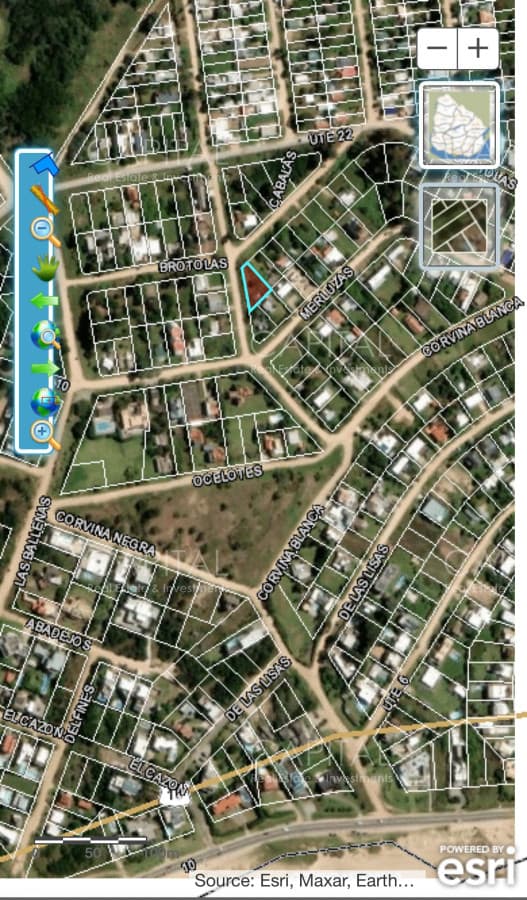 Lote en venta en el chorro