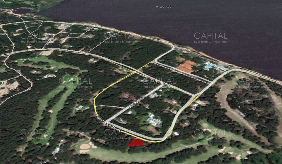 Club del Lago Golf Punta del Este Terreno en Venta