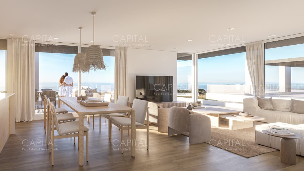 Departamento 1 dormitorio en venta con vista al mar