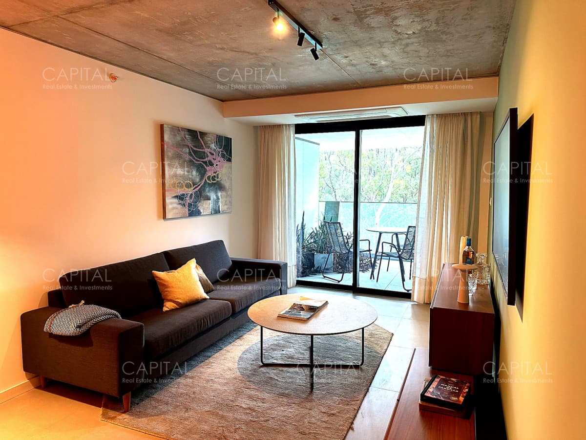 Apartamento 2 dormitorios piso alto en AVA La Caleta | Terraza amplia y parrillero