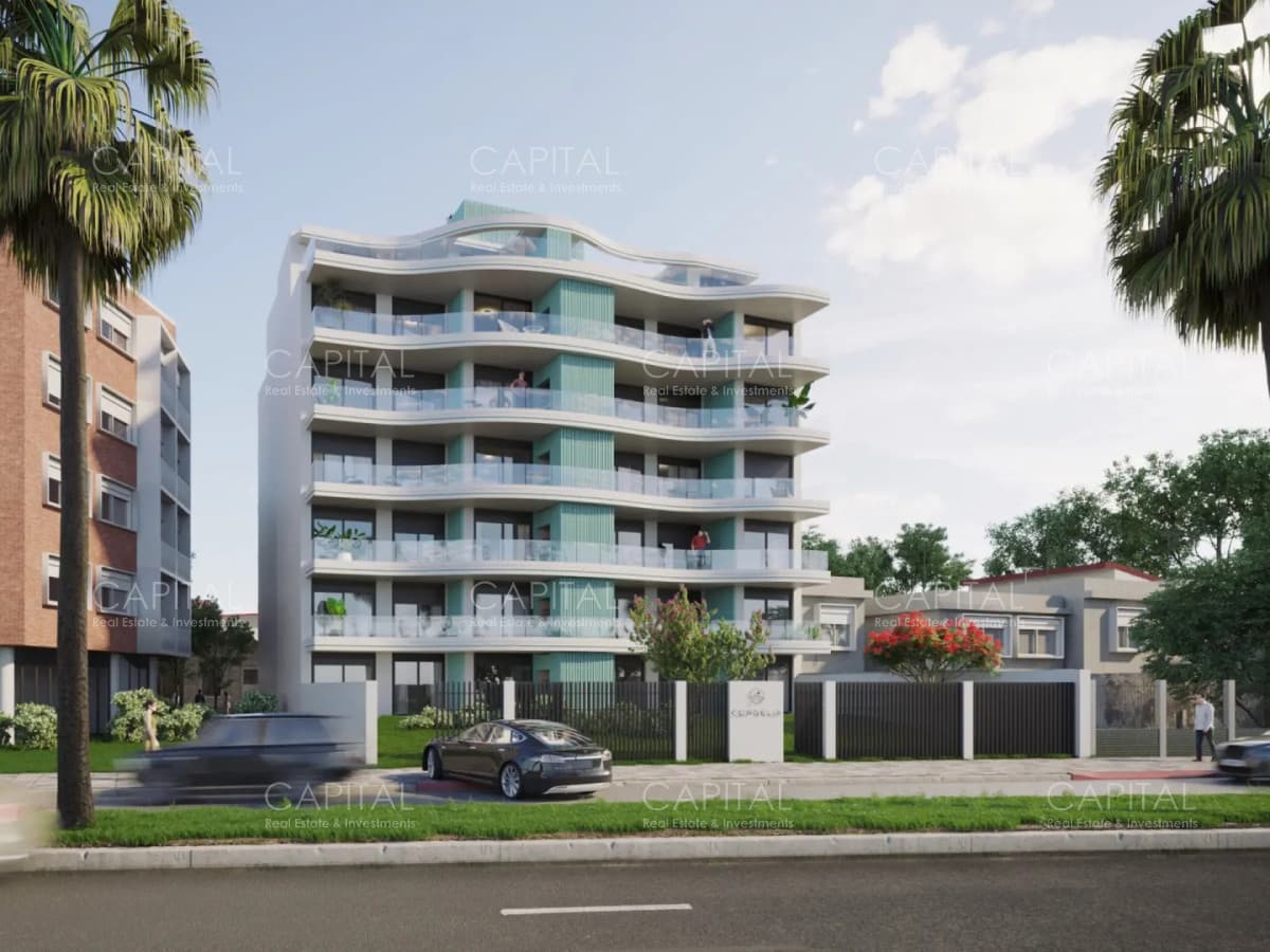 Apartamento UN dormitorio en piso alto con terraza y parrillero en Malvín