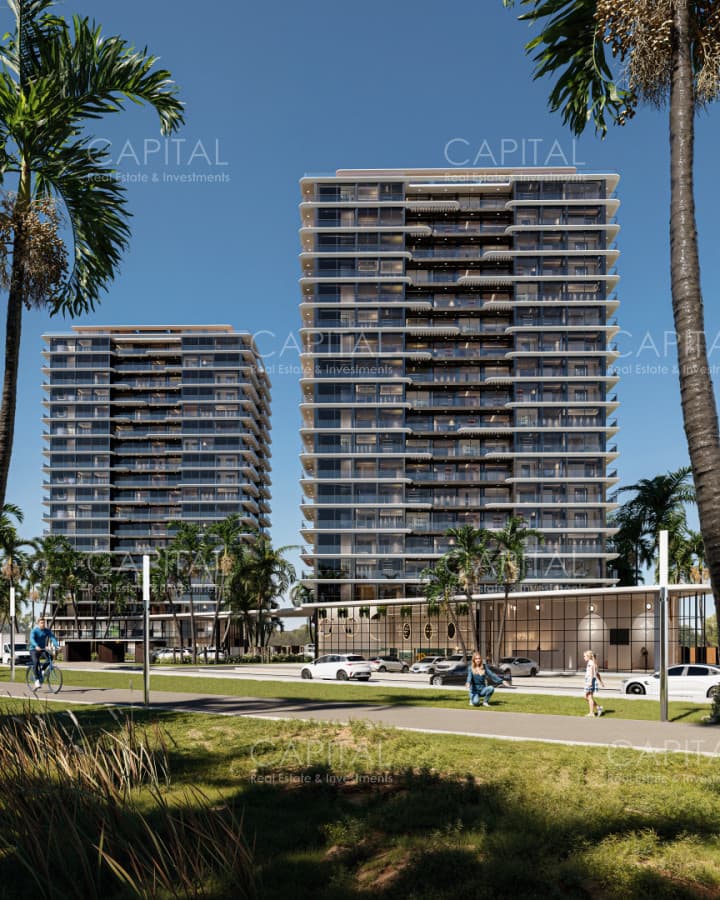 Apartamento 4 dormitorios en Torres Cristalinas con gran terraza y vista abierta