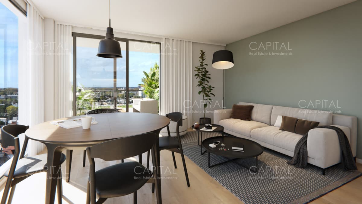 Apartamento 1 dormitorio con terraza en La Blanqueada