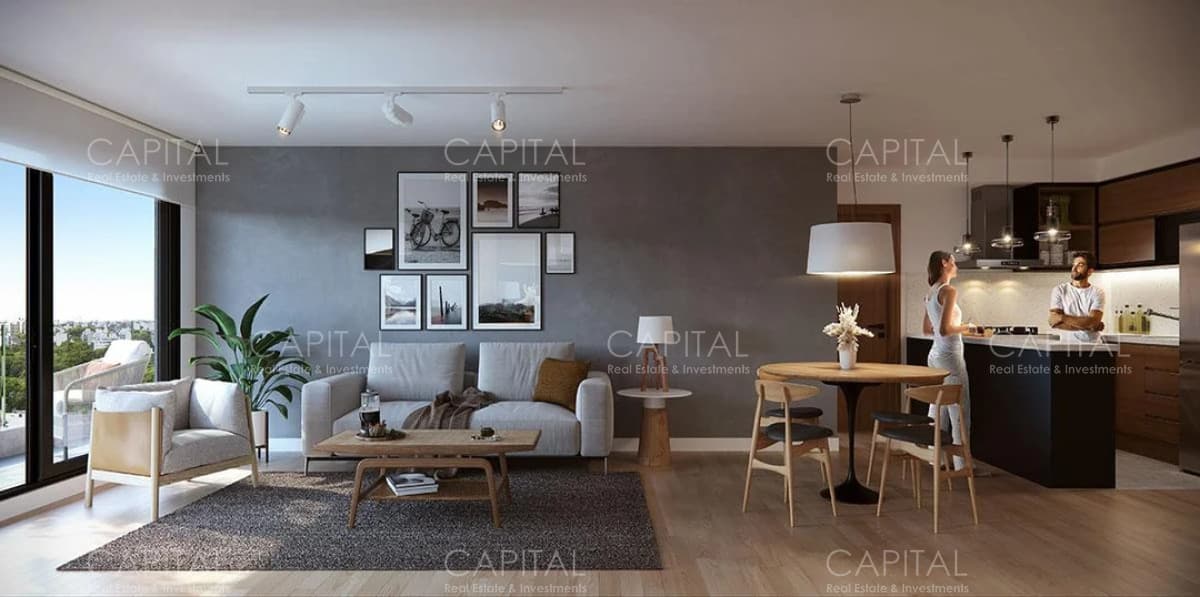 PentHouse de un dormitorio en venta con vista al mar zona Parque Rodo