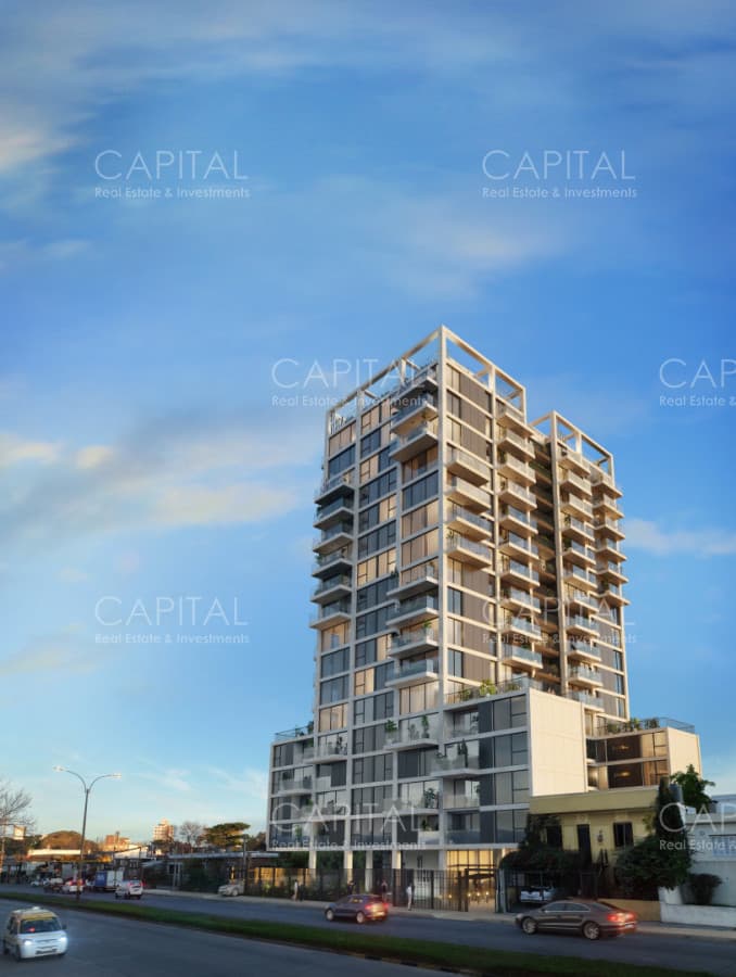 Apartamento con gran terraza en La Blanqueada