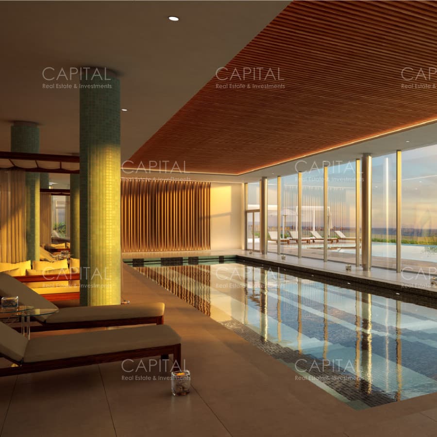 Apartamento esquinero unificado en Venetian en venta Playa Mansa de Punta del Este