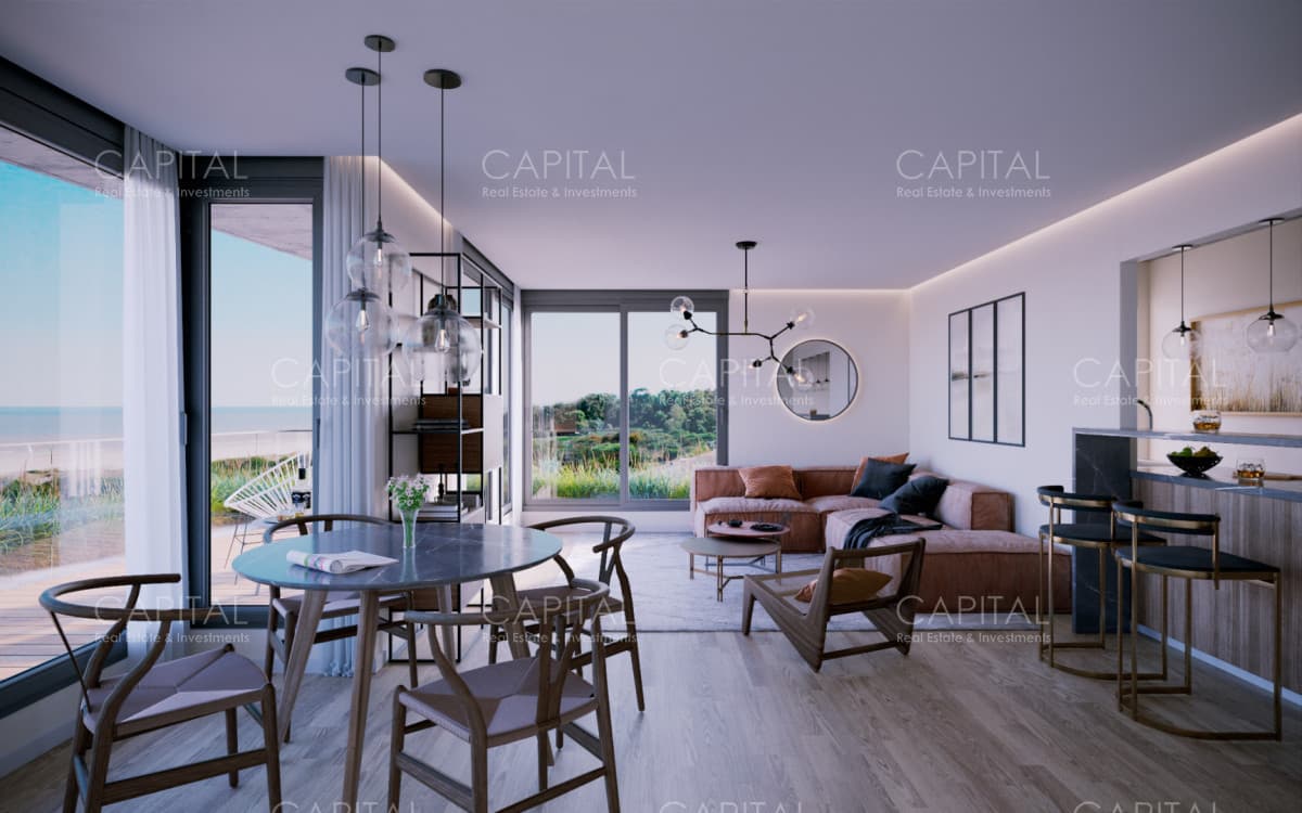 Venta Apartamento 2 Dormitorios con Vista Rambla en Costanera Village