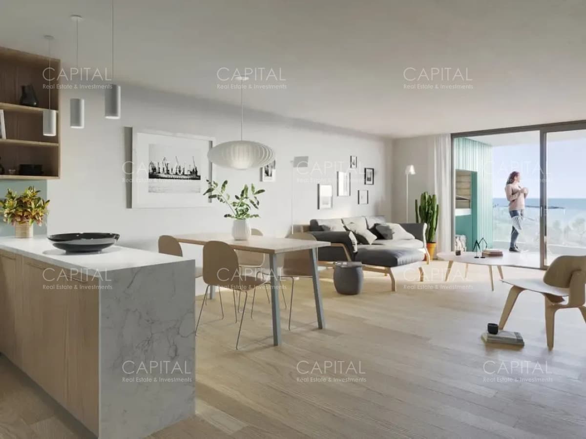 Apartamento UN dormitorio con amplia terraza y parrillero en Malvín