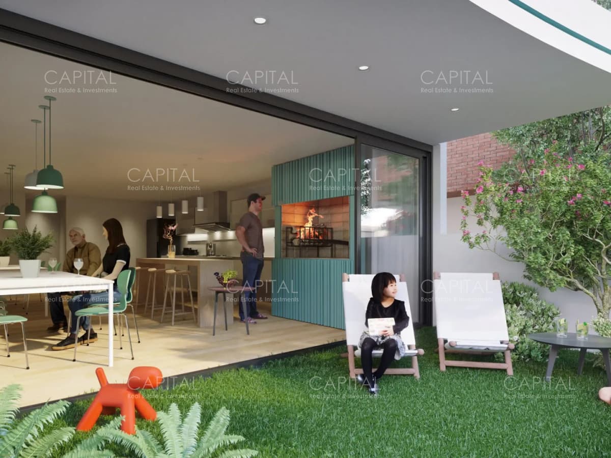 Apartamento UN dormitorio con amplia terraza y parrillero en Malvín