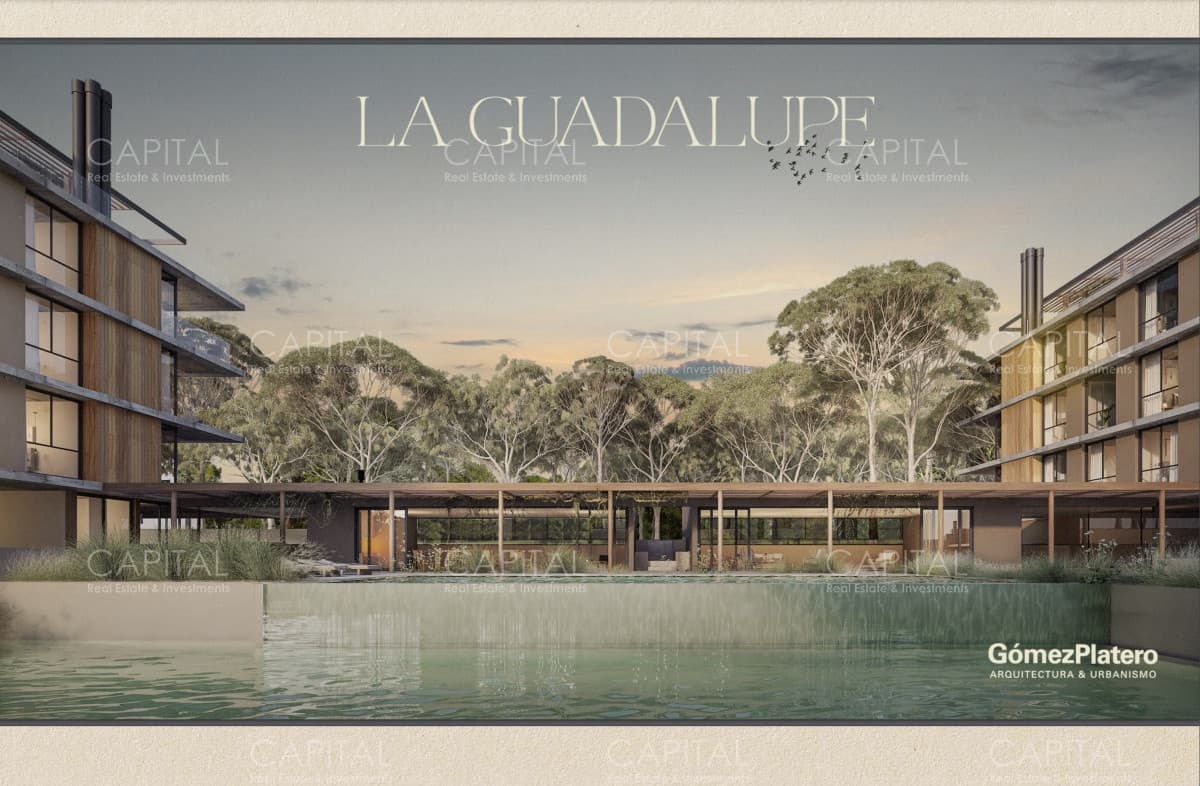 Departamento 1 dormitorio proyecto La Guadalupe en La Barra