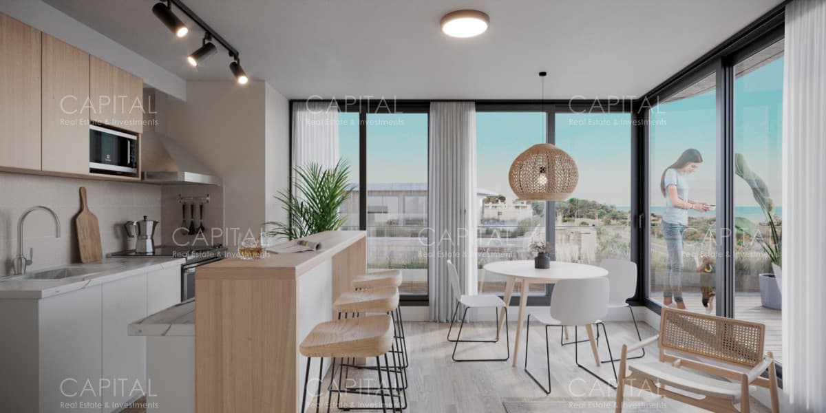 Venta Apartamento 2 Dormitorios con Vista Rambla en Costanera Village