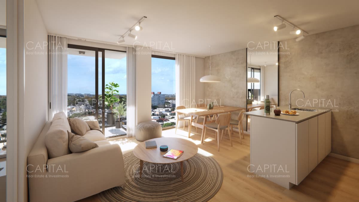 Apartamento 1 dormitorio con terraza en La Blanqueada