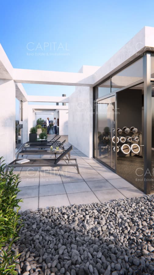 Apartamento 1 dormitorio con terraza en La Blanqueada