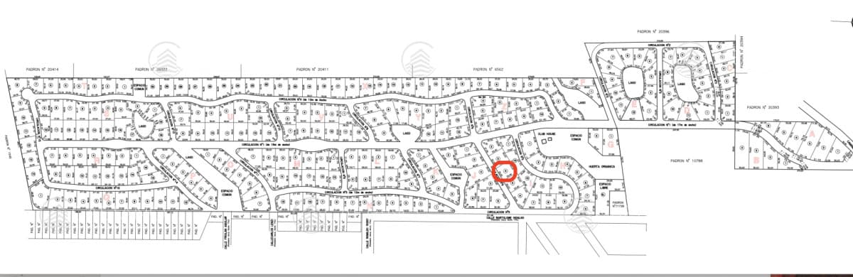 Terreno en Venta en Barrio Privado en La Barra