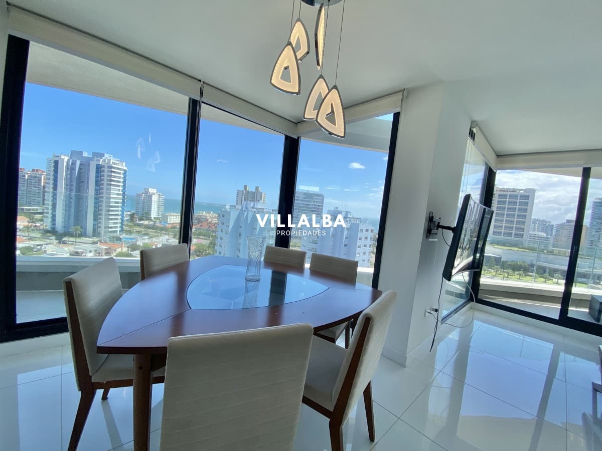 VENTA DE APARTAMENTO DE 3 SUITES EN EDIFICIO ARTOWER PUNTA DEL ESTE