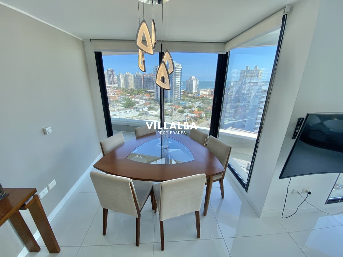 VENTA DE APARTAMENTO DE 3 SUITES EN EDIFICIO ARTOWER PUNTA DEL ESTE