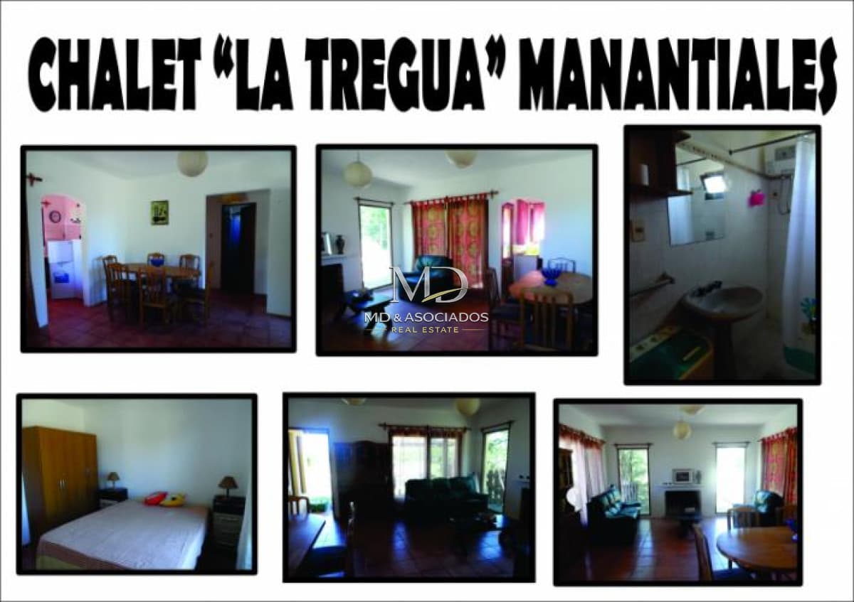 Preciosa casa en Manantiales, a metros del mar.Ref:5374